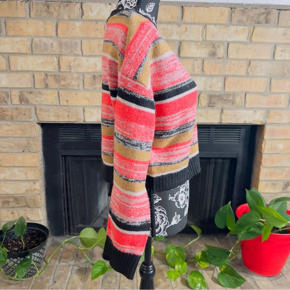 BP. Sweater Cardigan Womens Medium Multicolored Stripped Stretch Size S NWT - Picture 3 of 7